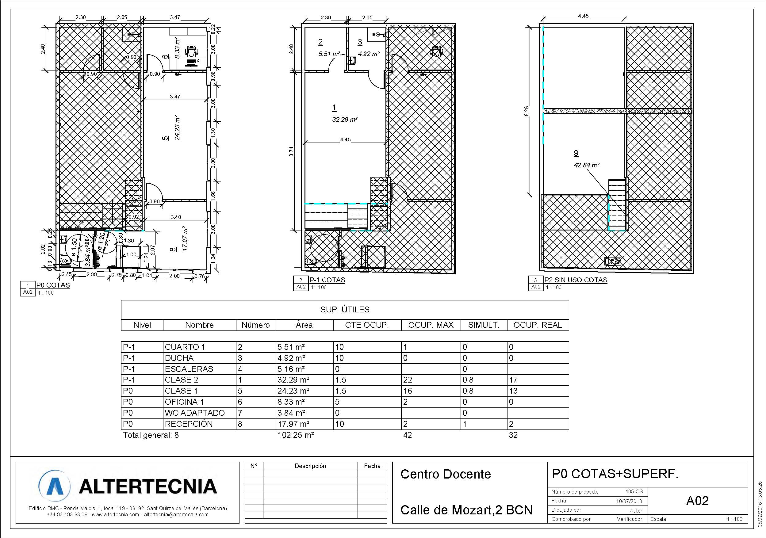 layout licencias para la escuela de Andrea Vilallonga