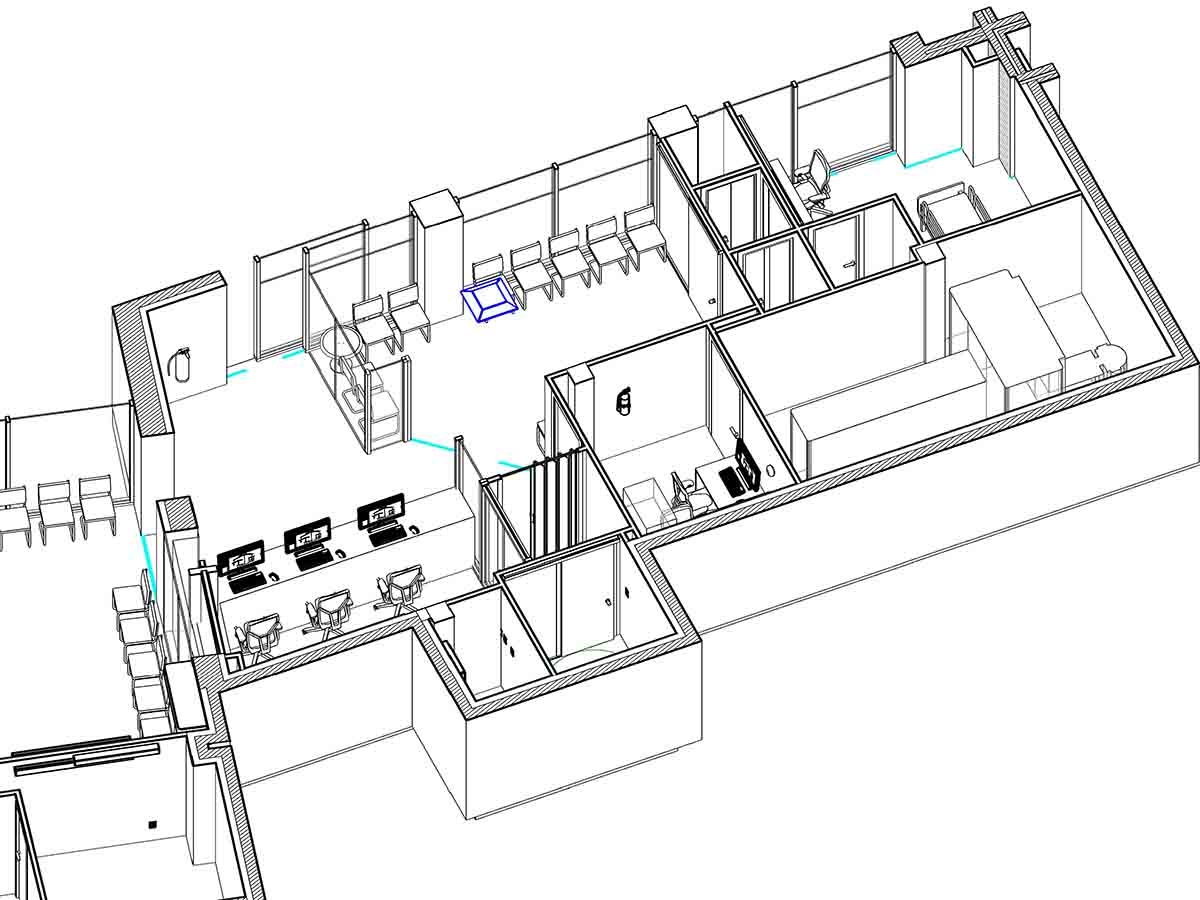 Proyecto y licencia actividades Sabadell. Tecnología BIM